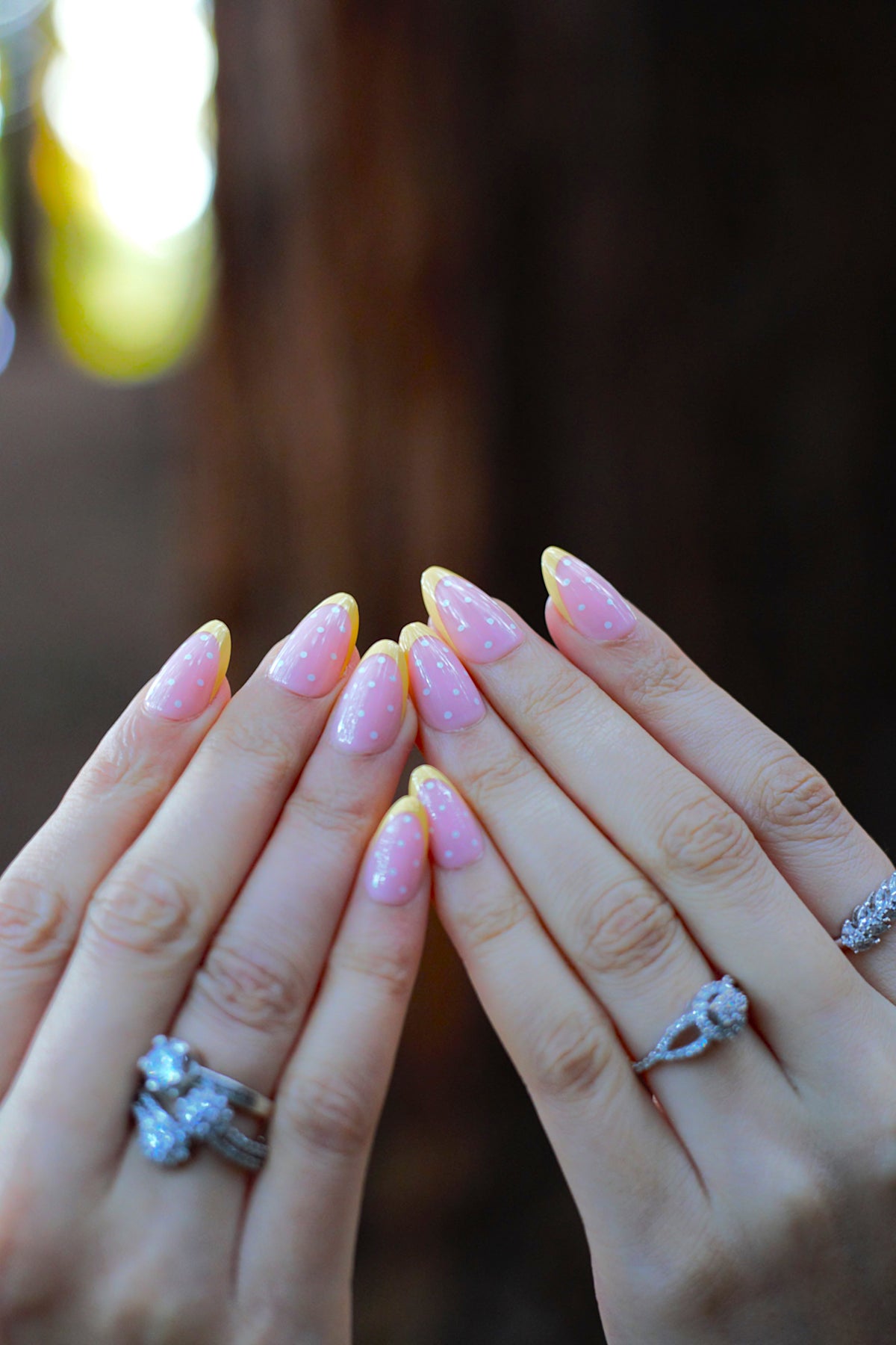 Lemon Bloom French Press-On Nails